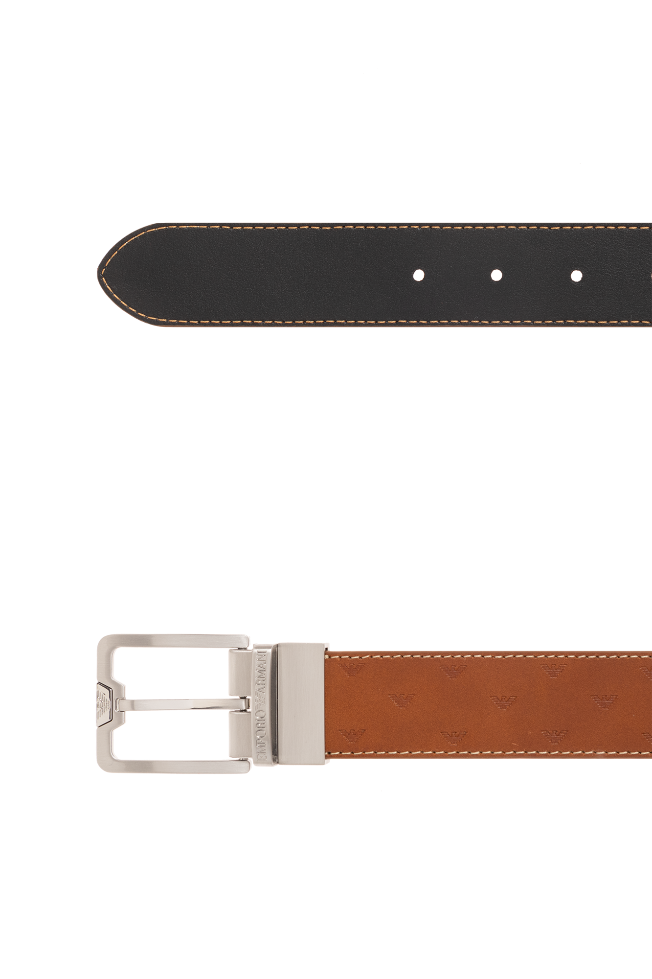 Armani reversible store belt